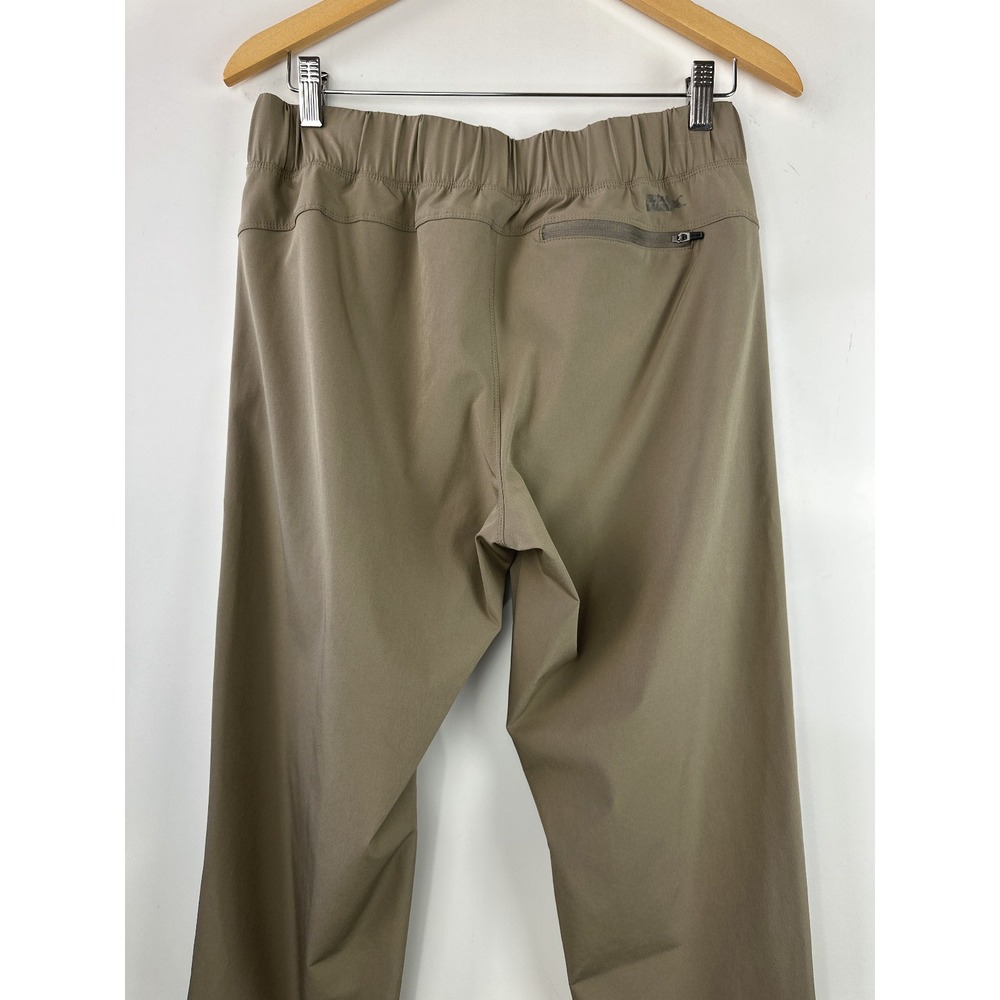 Eddie Bauer 2025 Trail Hiking Pants Khaki Brown Pull on Elastic Waist Women's 8 - Picture 11 of 13